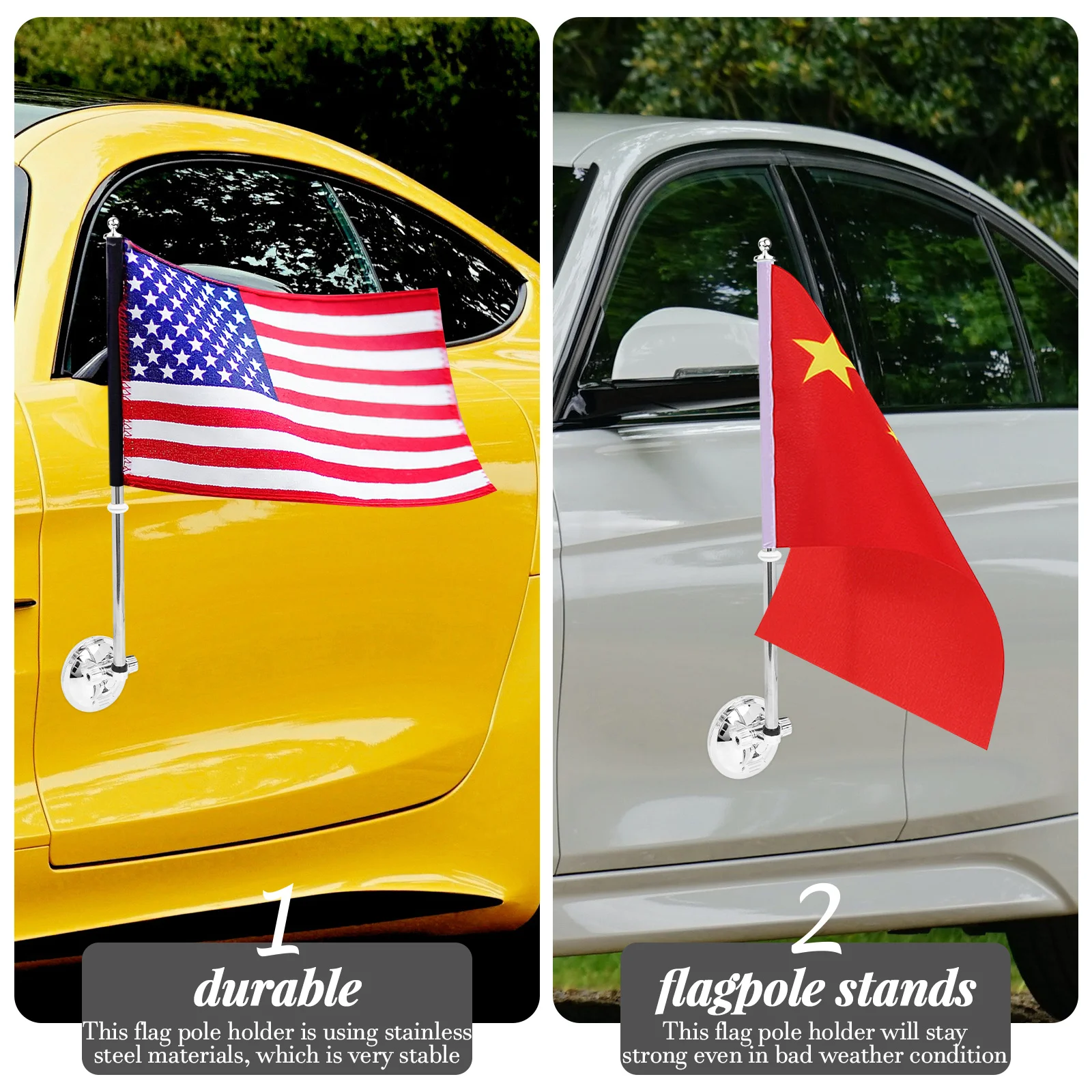 Vehicle flag 2024 pole holder