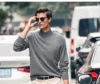 100% cashmere sweater men's warm sweater autumn and winter turtleneck solid color thick long sleeve. 2