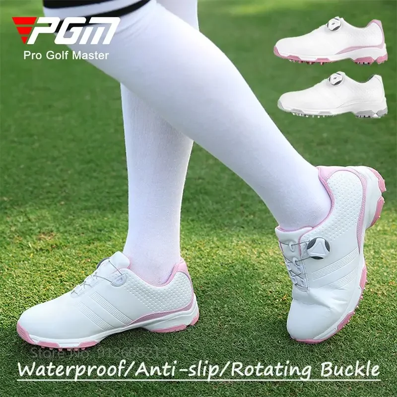 pgm-womens-waterproof-golf-shoes-lightweight-golf-sneakers-ladies-breathable-training-footwear-woman-non-slip-athletic-trainers