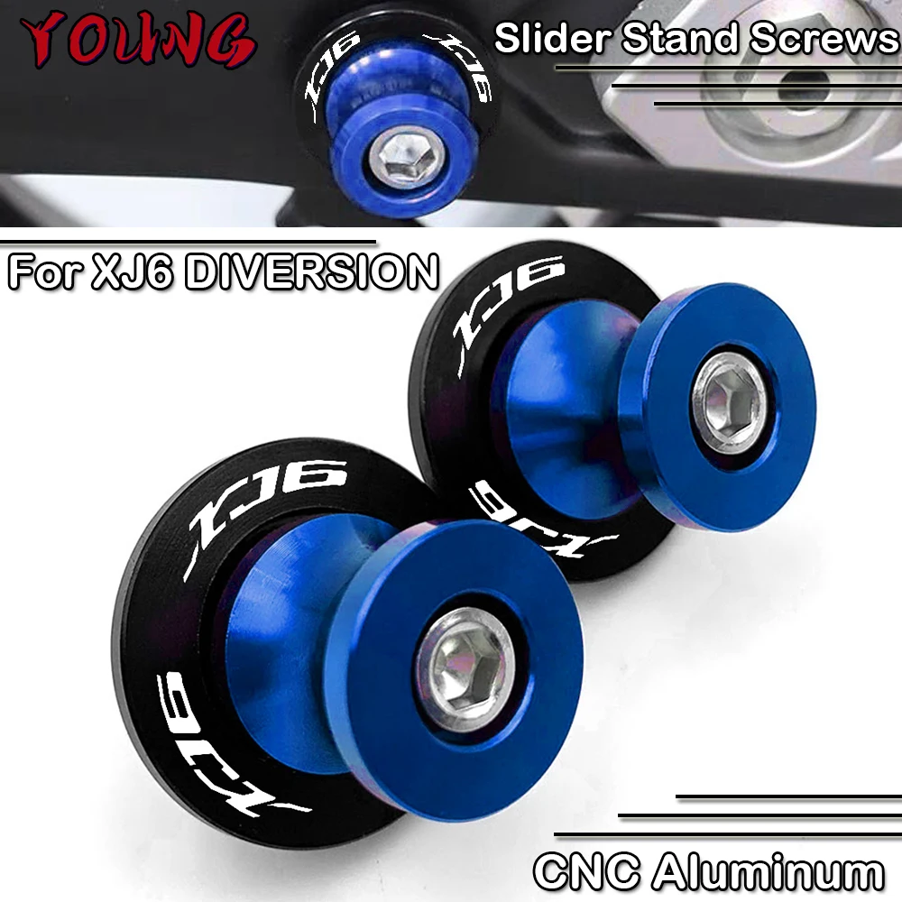 

Motorcycle Accessories M8 Swingarm Spools Slider Sliders For Yamaha XJ6 DIVERSION 2010 2011 2012 2013 2014 2015