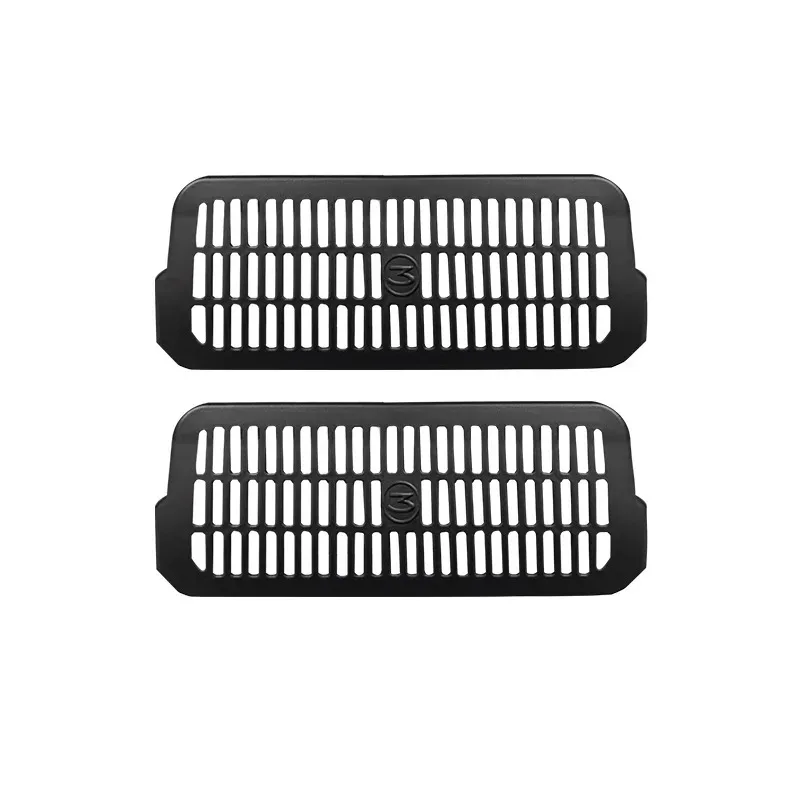 2pcs New Model3 Air Vent Outlet Protective Cover For Tesla Model 3 2024 Highland Under Seat Dust Seat Anti-blocking Accessories