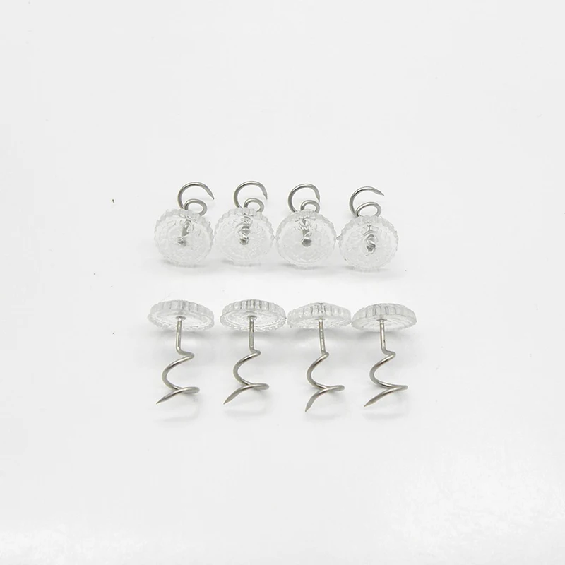 Bed Sheet Clip Transparent Twist Nail Home Slip-Resistant Blankets Cover Grippers Fixing Sofa Cushion Fixing Tools 10/20PCS bed sheet holder bed sheet clips sheet clips