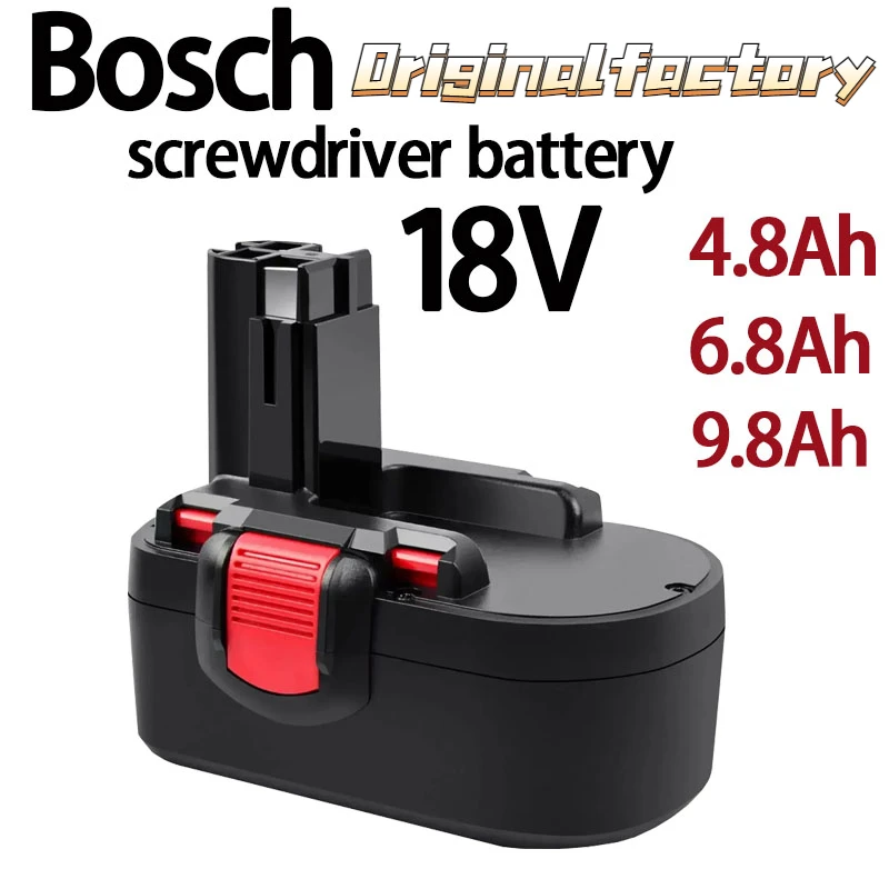 

Batterie De Remplacement Nimh Bosch 18v4.8 / 6.8 / 9.8ah Pour Bosch Bat025 Bat026 Bat160 2607335735 2607335277 Psr18 Ve - 2 Gsr1