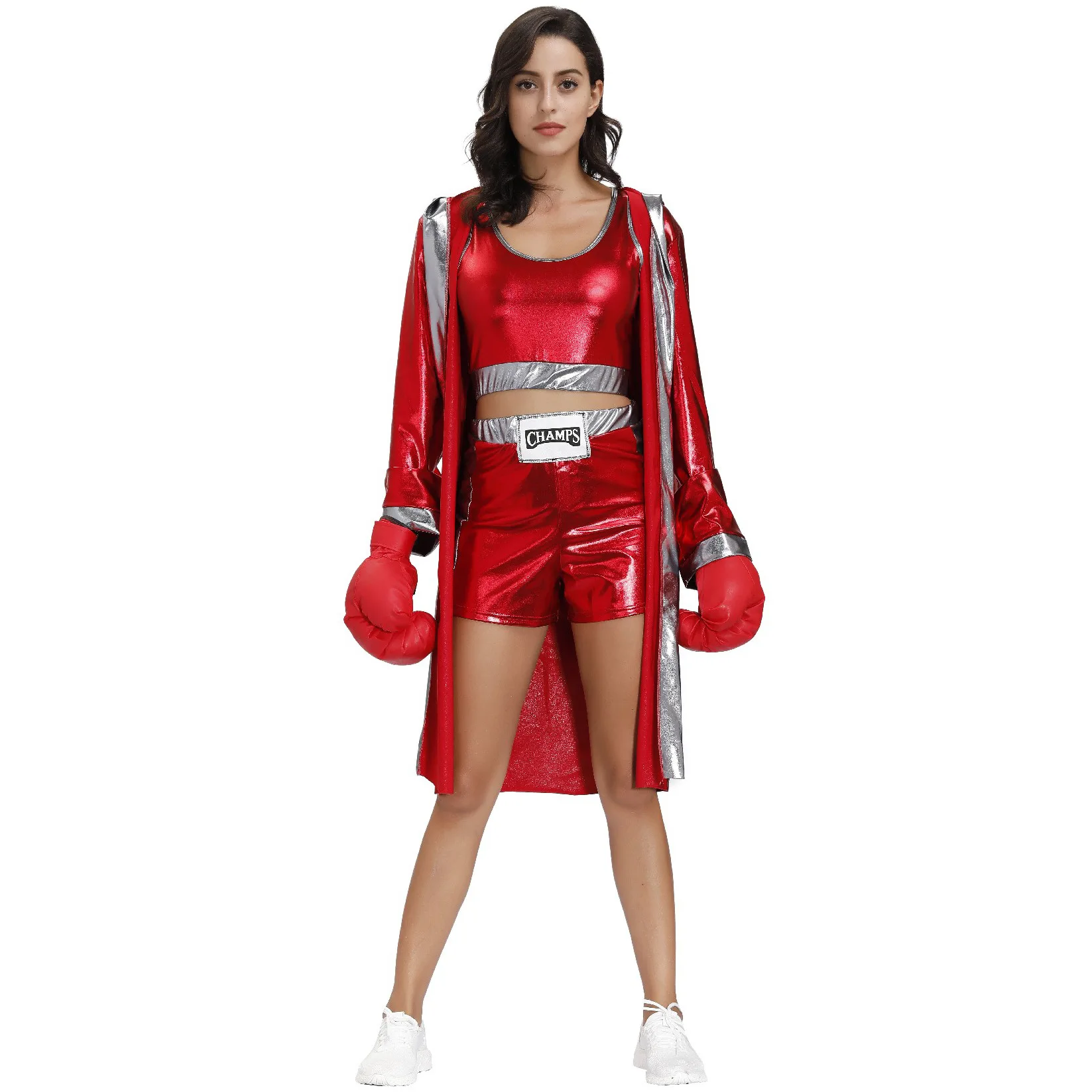 Boxing Robe Traje De Box Ropa De Boxeo Mujer Sale