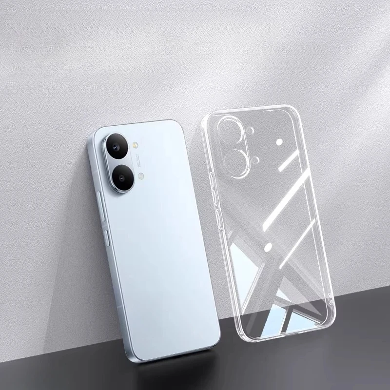 Slim Clear Soft TPU Phone Case - Transparent Silicone Back Cover for Xiaomi Redmi Turbo5 Max