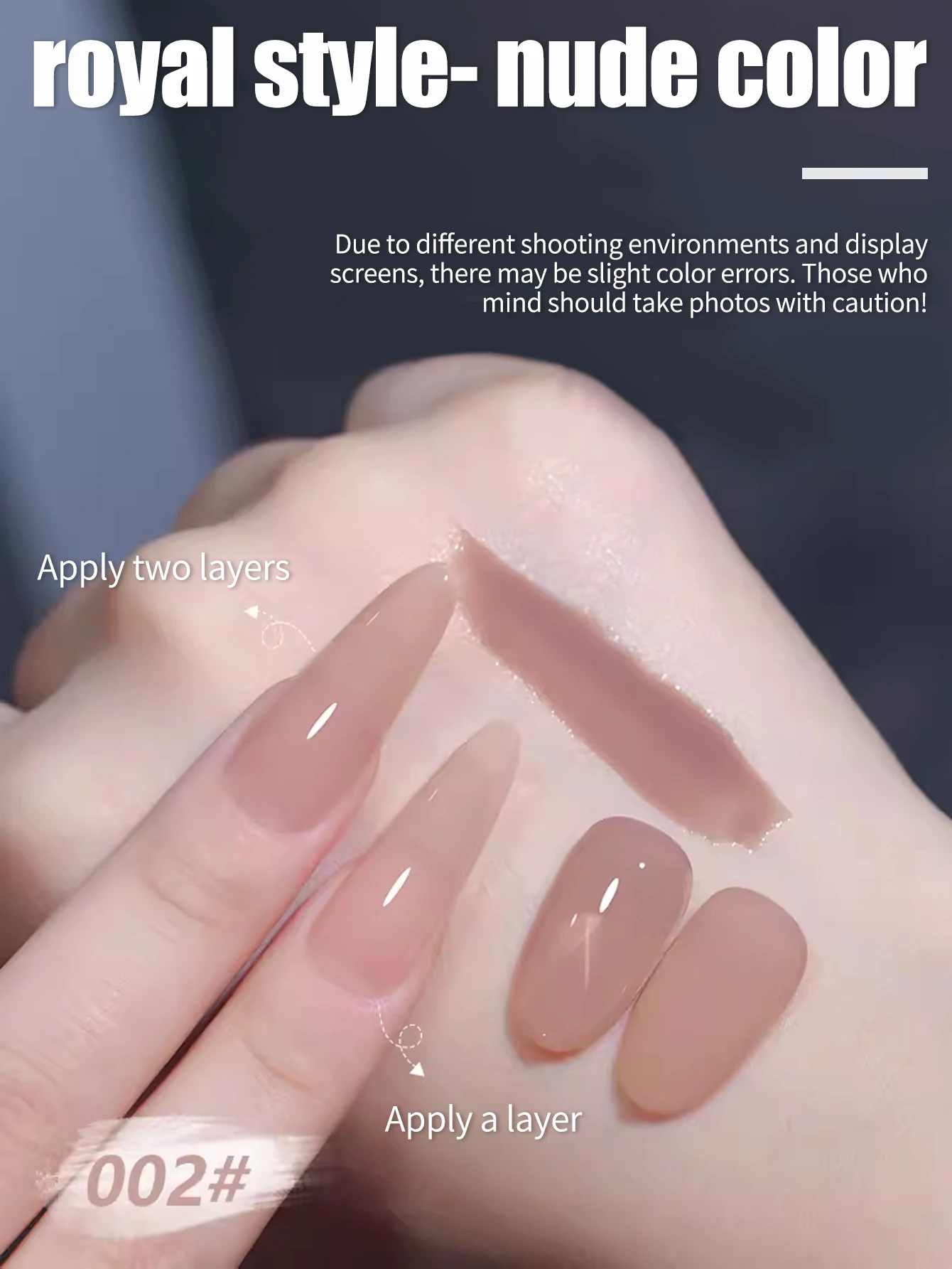 検定に向けてのマネキュア Mianel-初心者向けのクリアクリスタルマニキュア,6色