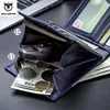 Bullcaptain Men's Wallet Rfid Vintage Genuine Leather Wallets for Men Credit Card Holder Purse Money Bag Wallet Man ﻿ 4