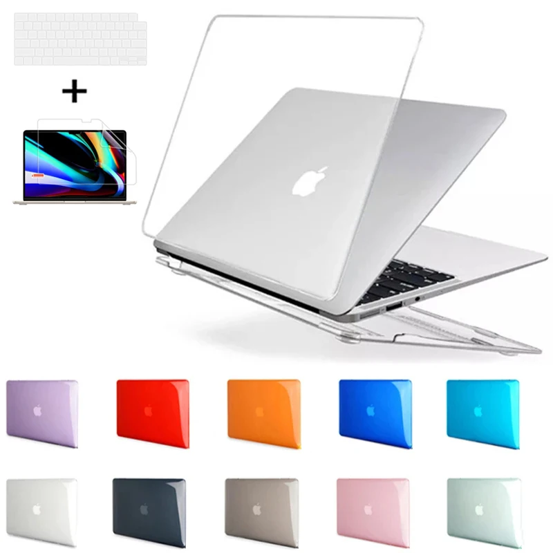 Custodia Per Laptop Per Macbook Air 13.6 A2681 Custodia M2 2022 Pro A2338 Touch Id Coque Macbook Air 13 Custodia Funda Air 15 A2941 Accessori