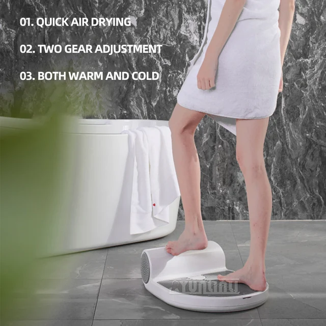 Bathroom Body Drying Machine Automatic Shower Care Hand Body Dryer with Touch Electronic Scale Function Secador Manos