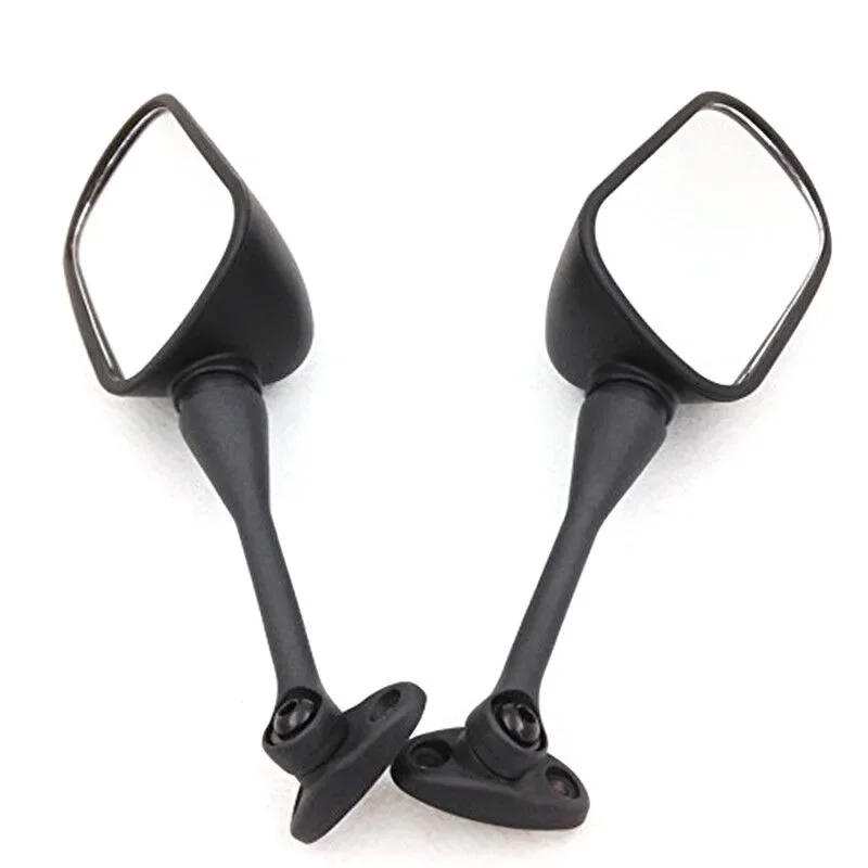 2pcs 블랙 왼쪽 오른쪽 오토바이 후면보기 혼다 CBR600RR 2003 2004 2005 2006 2007 CBR1000RR 2004 2005 2006 2007