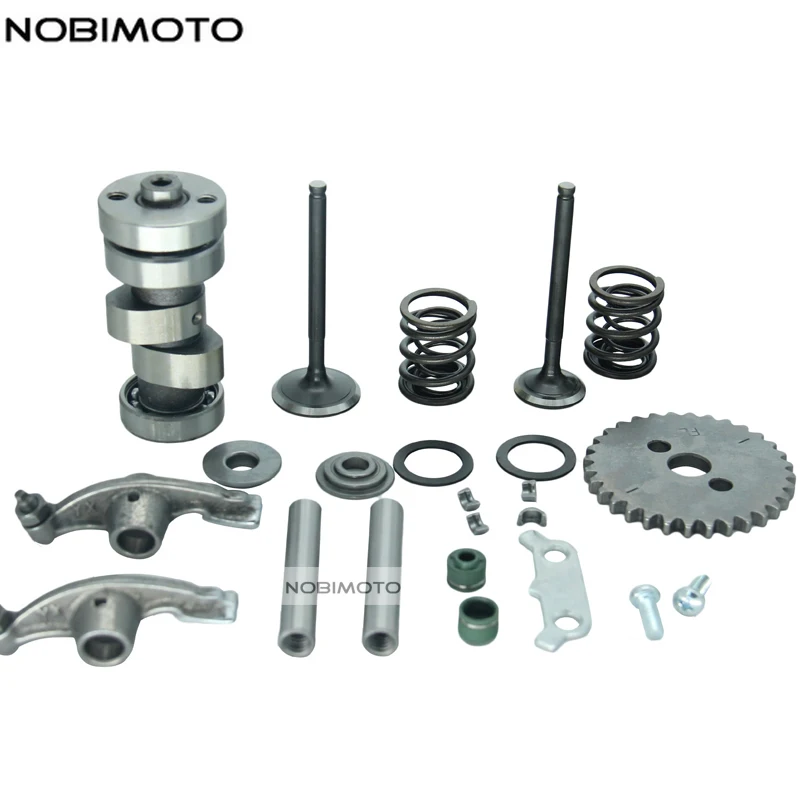 오토바이 부품 실린더 헤드 전체 세트 예비 부품 Yinxing 150CC 160CC 수평 엔진 먼지 구덩이 자전거 모토크로스