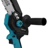 Cordless Electric Chainsaw Brushless Battery Chain Saw 8 INCH Saw Garden Branch Tree Logging Cutting Power Tool for Makita 18V 5