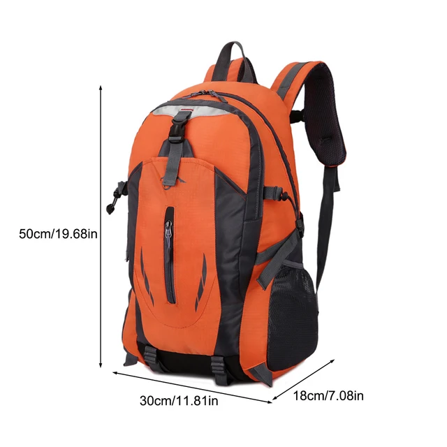 Taeku Mochila de senderismo 50L impermeable transpirable al aire libre con  cubierta de lluvia para escalada, camping, touring, trekking, Azul,  Mochilas Daypack : Deportes y Actividades al Aire Libre 