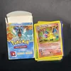 54Pcs/1Box 1996 Years Flash Card Pokemon Game Charizard Pikachu Mewtwo Gx Vmax English Shining Game Collection Cards Kids Toy 1