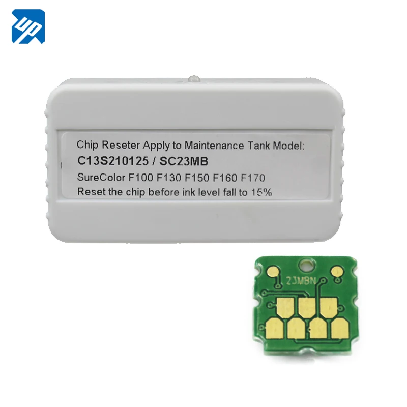 SC23MB waste ink S210125 Maintenance box chip resetter for Epson SC-F100 SC-F130 SC-F160 SC-F170 F100 F130 F160 F170 F150 Maintenance Box Chip Resetter