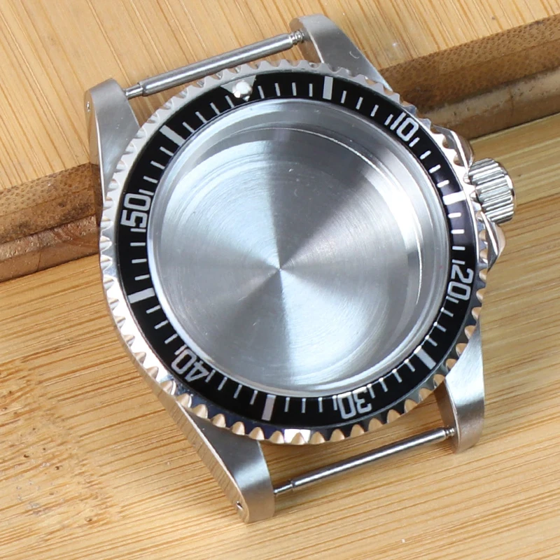Vintage 39.5mm Sapphire Glass Watch Case