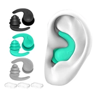 3 Pairs Great Waterproof Ultra Comfy Earplugs Swimming Ear Plugs Reusable Silicone Ear Plugs For Water Sports 1