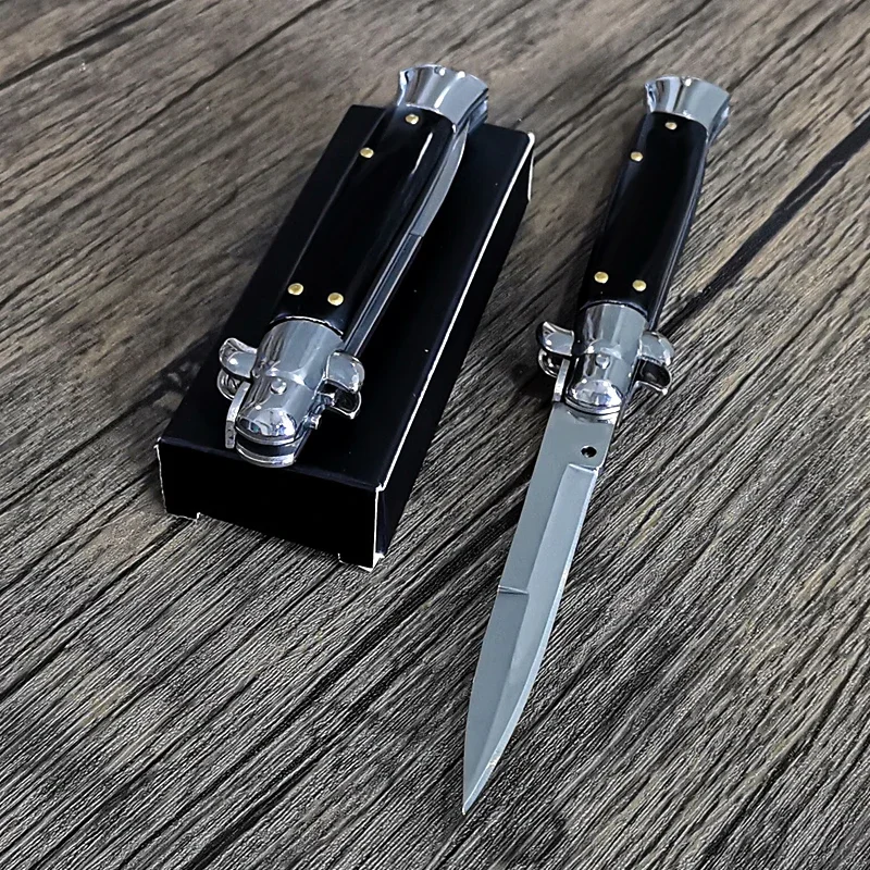 

Damascus Knives Folding Knives 7Cr13Mov Blade Steel Rosewood Handle Knife Camping Survival Pocket Outdoor Hunting Knife Tools