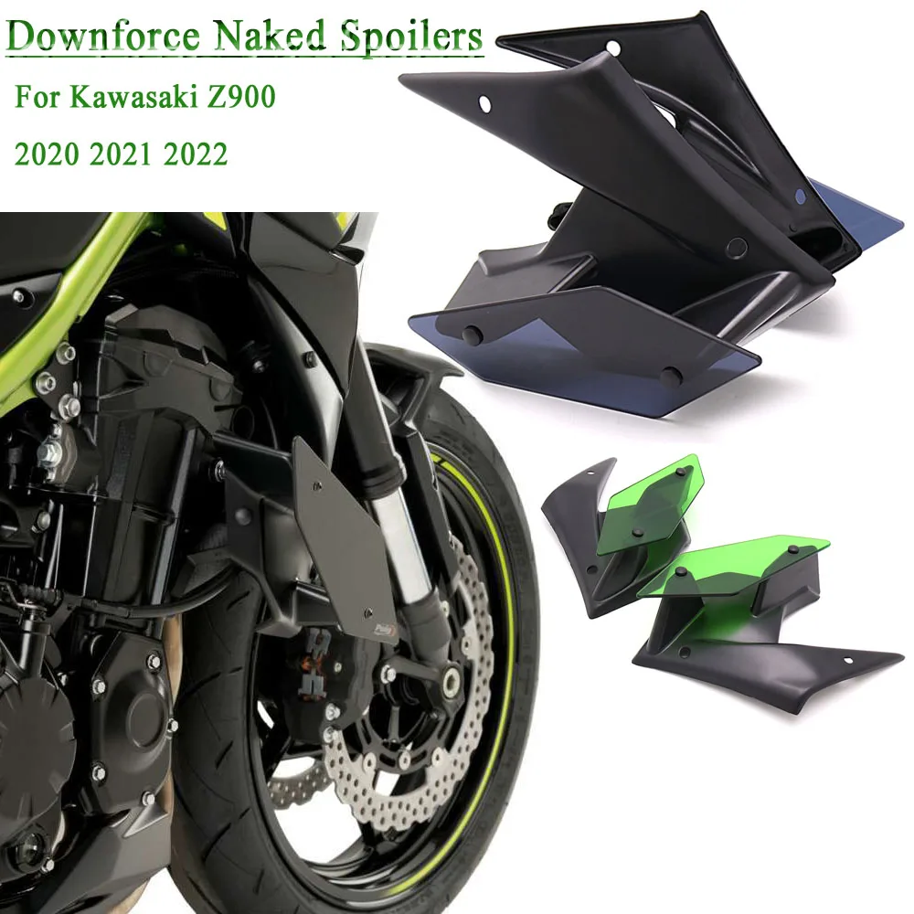 

2022 For Kawasaki Z 900 2020 2021 Motorcycle Z 900 Naked Spoilers Winglet Fixed Wing Winglet Fairing Wing Puig Spoiler Downforce
