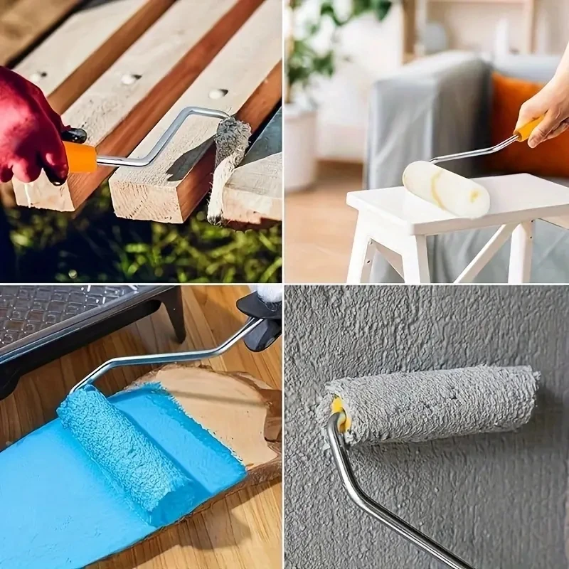 Paint Roller Sets,Microfiber Rollers,Mini Fabric Sleeves for Painters
