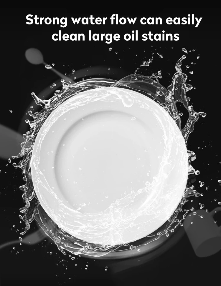 Mini Portable Table Automatic Dishwasher Hotel Independent Home Restaurant Kitchen Dishwasher 510 * 460 * 505mm 2