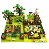 MOC Farm Animals Trees Plants Building Blocks for Kids Compatible Classic Bricks Juguetes Bloques Base Plate Toys for Children 1