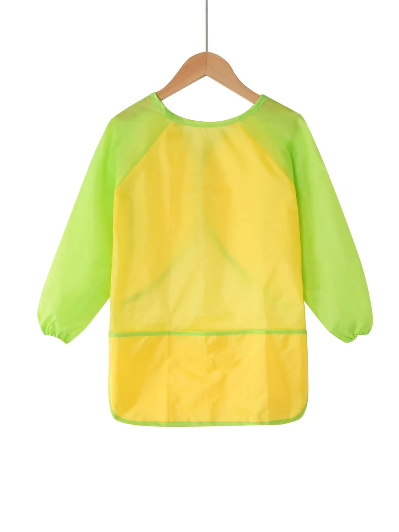 Bview Art Tablier de peinture imperméable pour enfants, blouse à manches longues