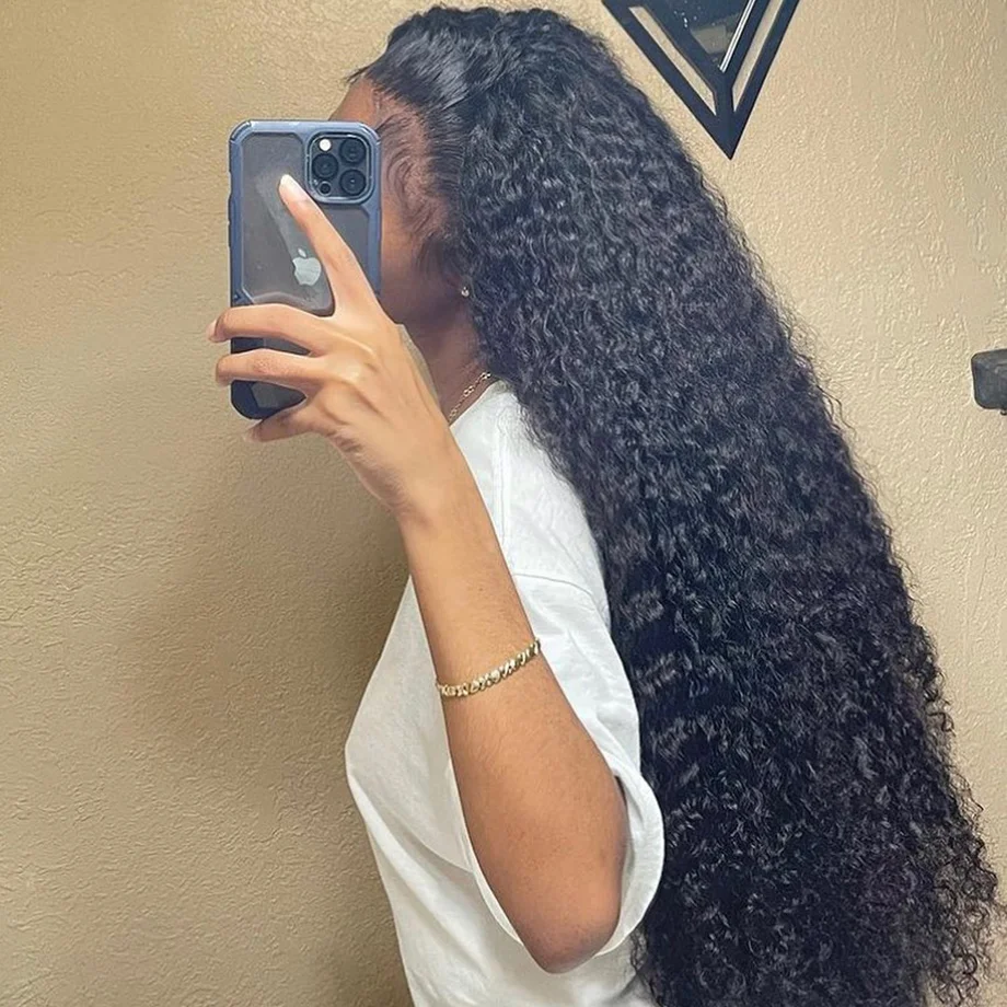 40 Inch Brazilian Deep Wave Transparent 13x6 Lace Fronta...