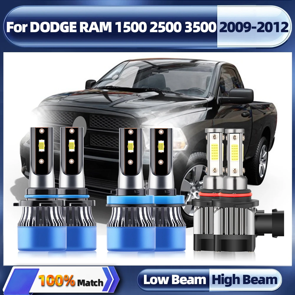 LED Super Bright CSP Headlight Kit Car Fog Light H11 9005 High Low Beam