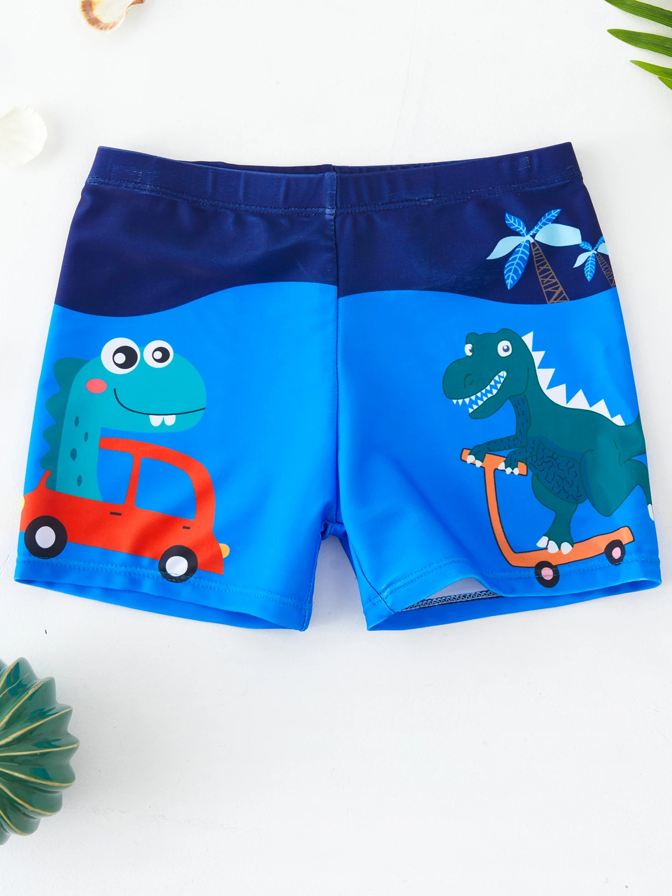 Boys’ Quick-Dry Swim Trunks – Toddler Board Shorts for Beach and Bathing Beachwear Swimwear