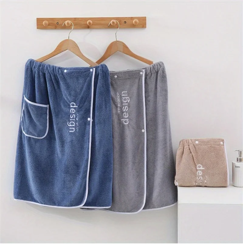 Men's Quick-Dry Bath Wrap 5