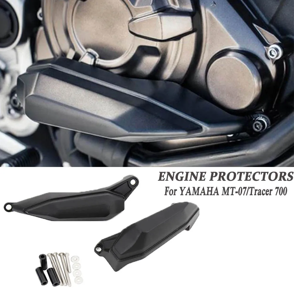 

2021 _ трассировщик 7, защита двигателя, боковые слайдеры, подушка для защиты мотоцикла, защита от падения для YAMAHA Tracer 700 2020-2016