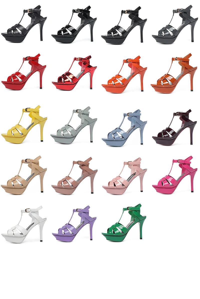 2024 New 10cm High Heel Sandals - Side View