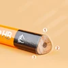 12pcs/Box HB 2B Log Pencil,Thickened Triangle,With Pencil Sharpener,Student Supplies Stationery 6700 4