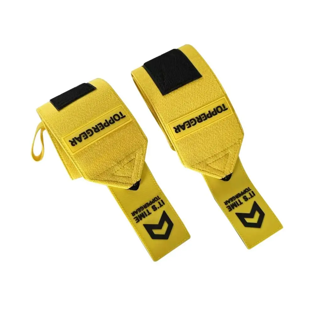 Description Picture 6 of itemBench Press Fitness Wrist Wraps Weightlifting Adjustable Sports Wristband Pressure Band Anti-slip Weights Lifting Straps Gym