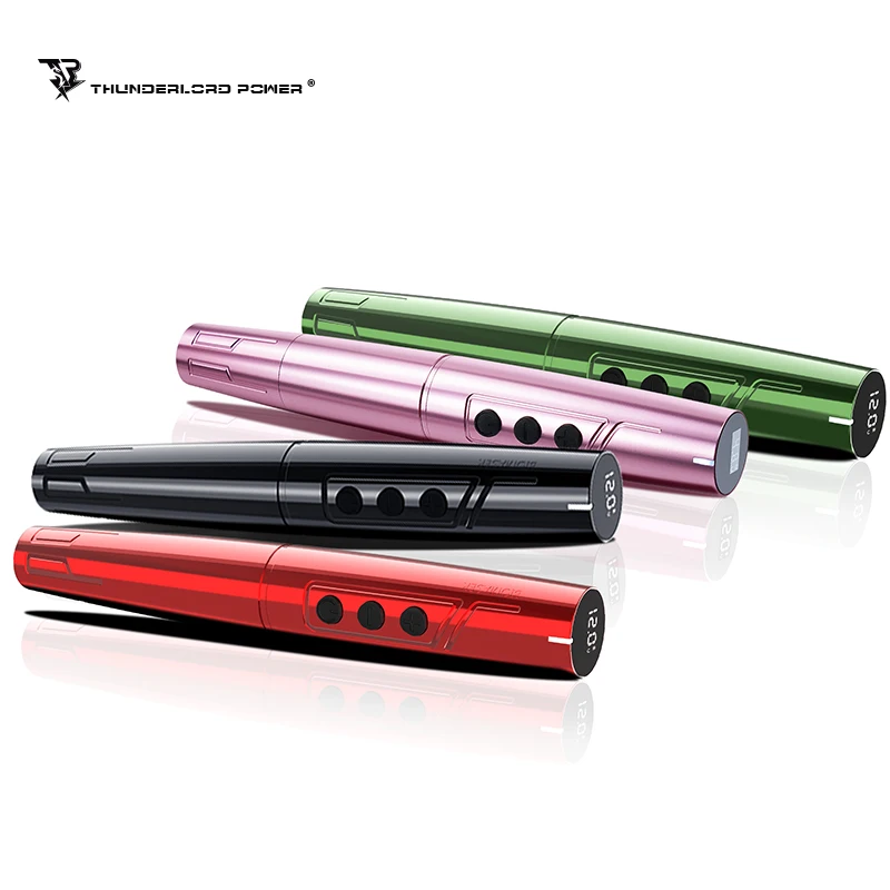 Wireless Permanent Makeup Tattoo Pen Eyebrow Tattoo Machine 2 Battery Kit Lip Microblading Tattoos TP006