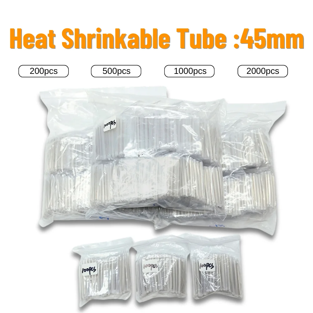 45mm Smoove Fiber Optic Splice Tubo Cable Heat Shrink Sleeves Tube Protector FTTH Fiber Cable Optical Heat Shrink Tube
