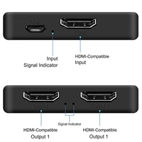 1x2 4K HDMI-Compatible Splitter Switch 1 in 2 Out Video Distributor Amplifier Dual Display for Box PC Monitor Projector Laptop - Image 6