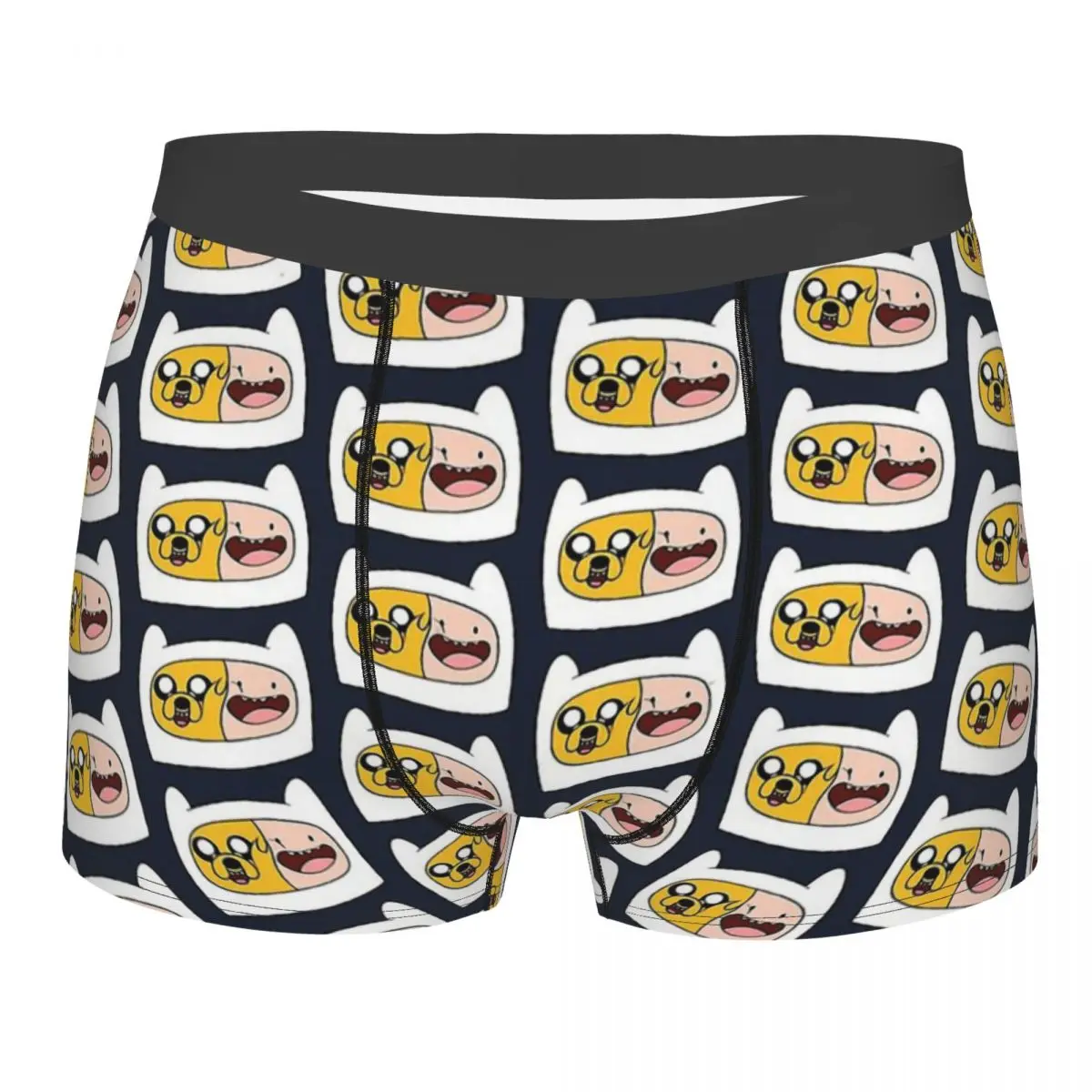 

Adventure Time Men Boxer Briefs Friendship Forever Highly Breathable Underwear High Quality Print Shorts Birthday Gifts