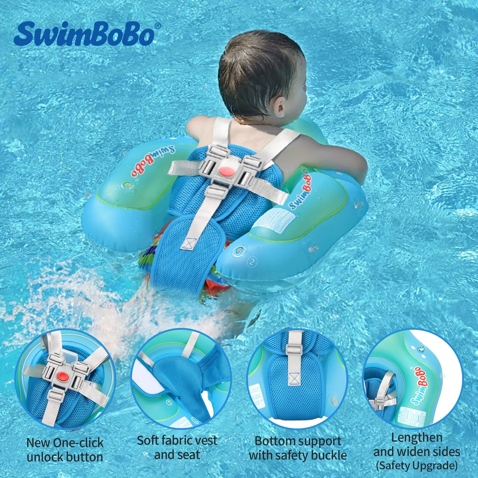 Baby Pool Float w/ Canopy 2