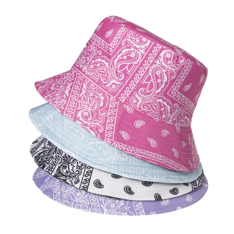 

Spring Autumn Retro Printed Fishman Hat Men Women Trendy Outdoor Streetwear Sun Protector Cap Vintage Casual Windproof Basin Cap