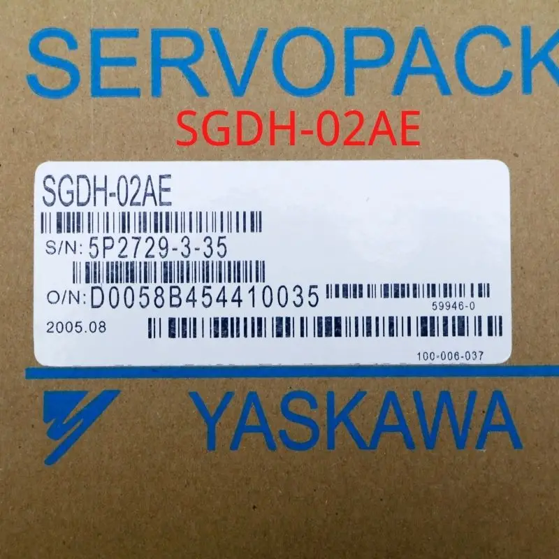 

Оригинальный Новый SGDH-02AE Yaskawa Сервоусилитель для станков с ЧПУ