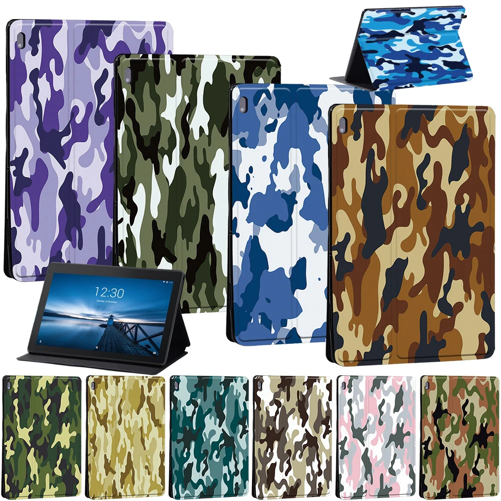 Custodia Per Tablet Per Lenovo Tab E10 10.1 "/M10 10.1" Custodia In Pelle Per Lenovo Smart Tab M10 Fhd Plus/Tab M7 Tb-7305 M8 Custodia