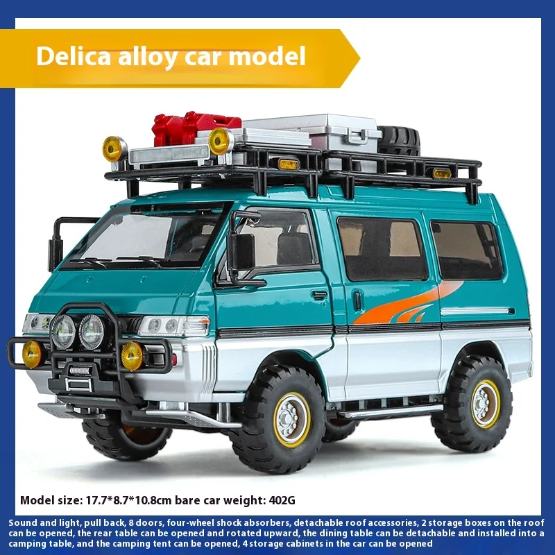 Modèle Réduit 1/43 Mitsubishi Delica Star Wagon 4WD 1990-1999 Blanc - Neuf Sous Blister