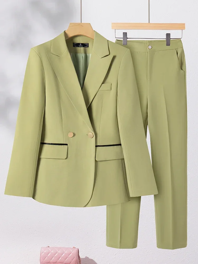 women-blazer-and-pant-suit-ladies-work-wear-2-piece-set-black-green-purple-khaki-female-formal-business-jacket-and-trouser