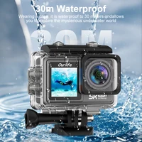 Ourlife Action Camera 5K30FPS EIS 2.0 Inch IPS Dual Screen 30M Waterproof WiFi 5X Zoom Helmet Sport Camera With Remote Control - Image 5
