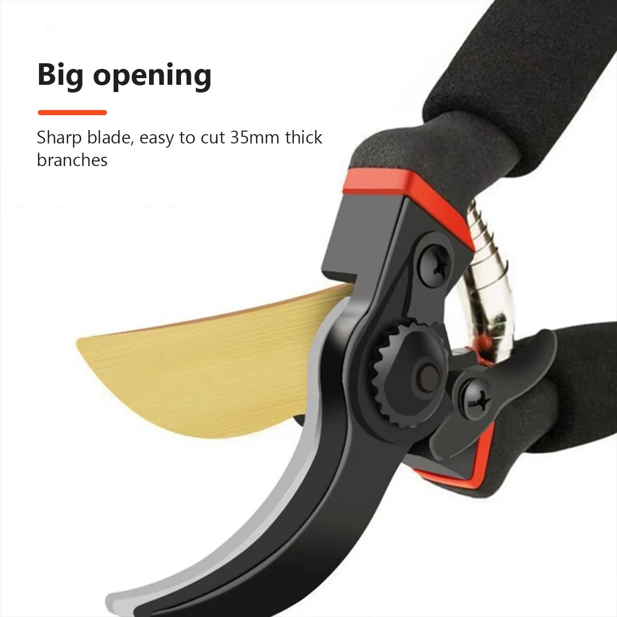 전문 정원용 전정가위, 식물 및 관목 손질용 핸드 프루퍼, 원예용 가위, 고강도 전정 도구