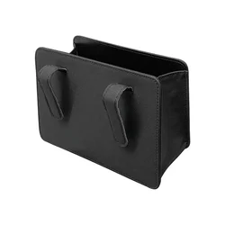 Foldable Car Door Storage & Hanging Seat Back Organizer (Black 1pcs)