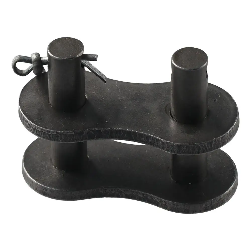 5Pcs 1 1/4" Pitch #100 Chain Master Connector Carbon Steel Standard Connecting Split Links Link Joint Parts for 20A Chain