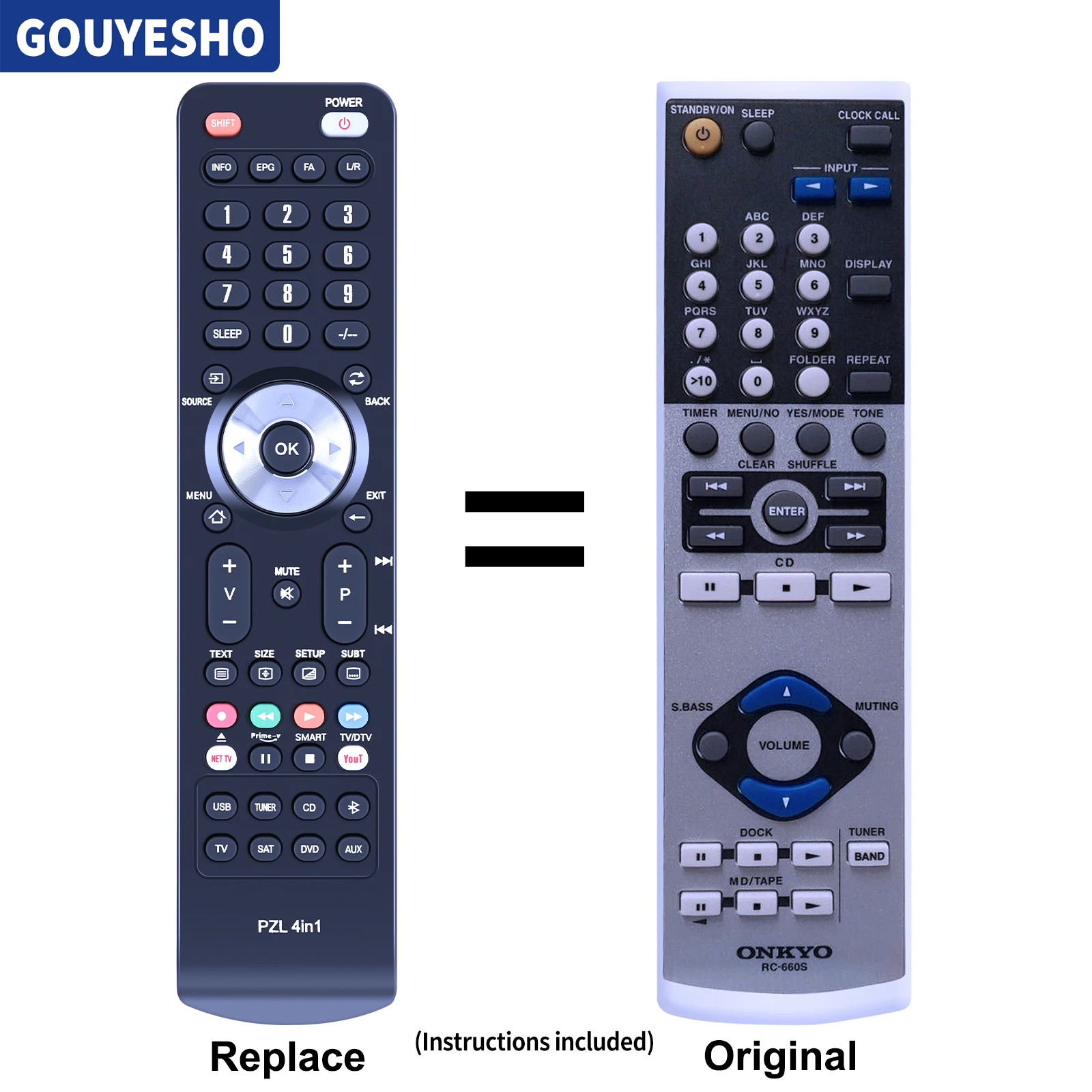 Nuovo Telecomando Rc-660S Per Onkyo Cr315 Cr325 Cr325Ukd Cr425Ukd Cr435Ukd